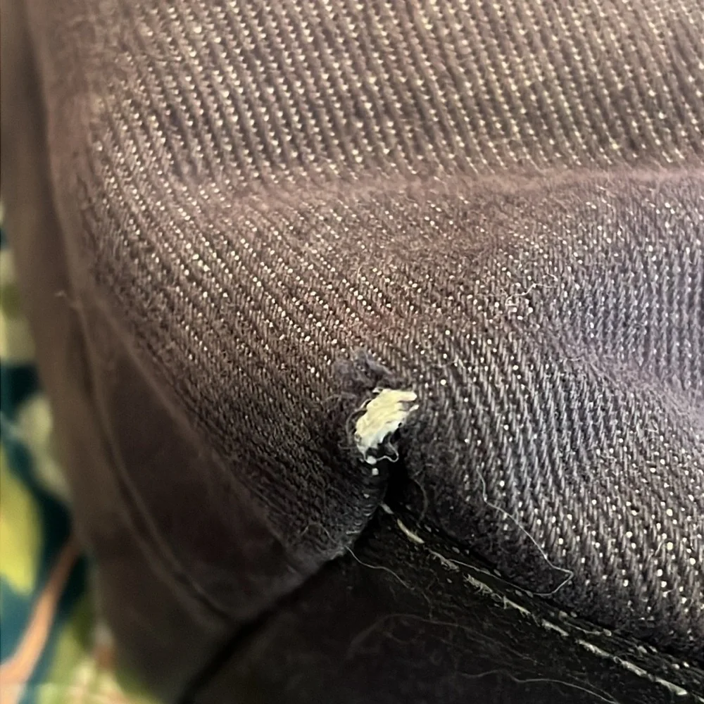 Lauren Ralph Lauren Denim Tote Bag